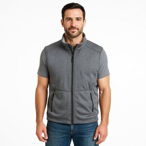 Oros Gray Sleeveless Vest XXL Lightweight Zip Techwear Outdoorcore Layer